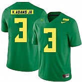 Oregon Ducks 3 Vernon Adams Jr Apple Green Nike College Football Jersey Dzhi,baseball caps,new era cap wholesale,wholesale hats